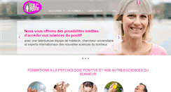Desktop Screenshot of ecole-du-positif.com